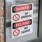 Signmission No Smoking Danger Sign, Vinyl Decal, 7in W x 10in L, 2PK OS-2PACK-DS-D-710-VS-1469 - alternate 4